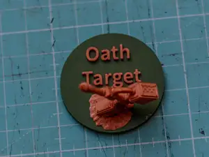 Space Soldier Oath of the Moment Target Marker 40k