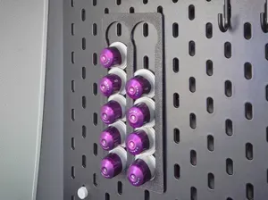 Nespresso capsule holder for IKEA Skadis