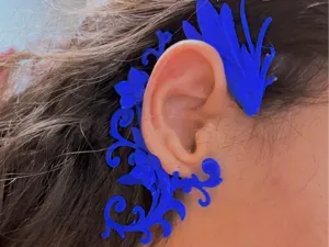Pendientes orejeras dragón