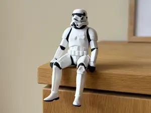 Stormtrooper Sitting on Shelf | AMS & SingleColor