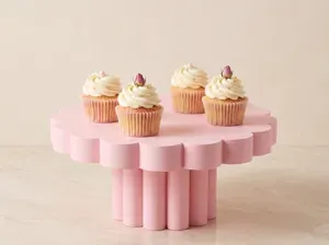 Scalloped Cake Stand