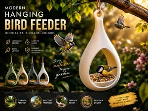 Elegant Drop Bird Feeder