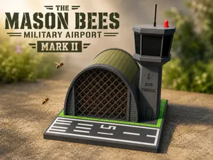 Mason Bees Military Airport House MARK II [NO AMS]