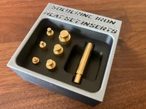 BaBo Heat Set Inserts for Soldering Iron