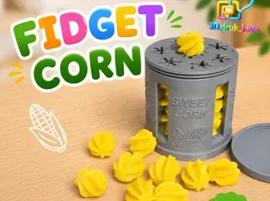 Fidget Toy Corn Bottle