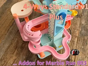 Marble Run 003 4-Ways Standard v1 Plus