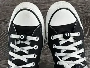 8 Ball Lace Charms | Shoe Lace Beads