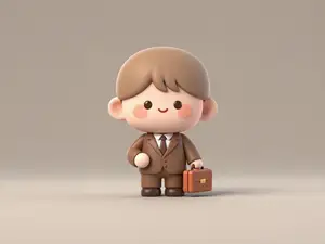 上班族-世界上的职业百科-儿童过家家涂色玩具