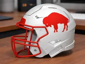 Buffalo Bills Football Helmet - Classic Logo 1