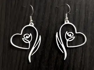 Whispering Rose - Earrings