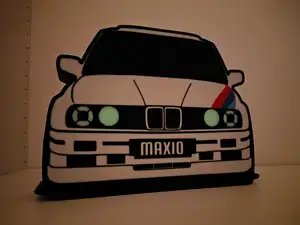 BMW E30 M3 lightbox