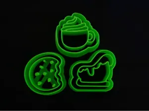 Dessert Cookie Cutter & Stamp Set