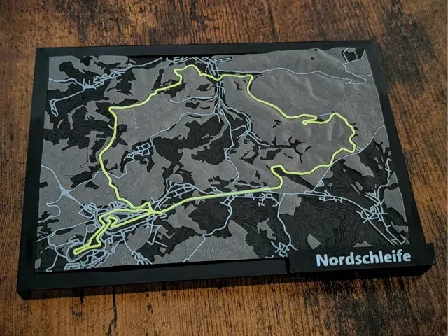 Nordschleife 3D Miniature v2