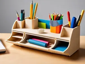 Desk Organizer with Three Drawers XL