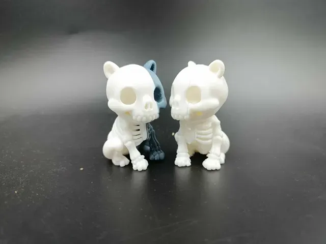 Skeleton Cute Bear Set - Toy - Kawaii - Halloween — Фото 2 из 15