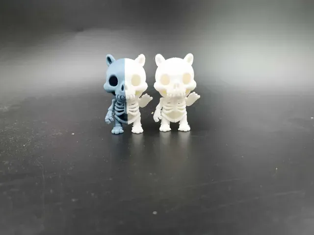 Skeleton Cute Bear Set - Toy - Kawaii - Halloween — Фото 7 из 15