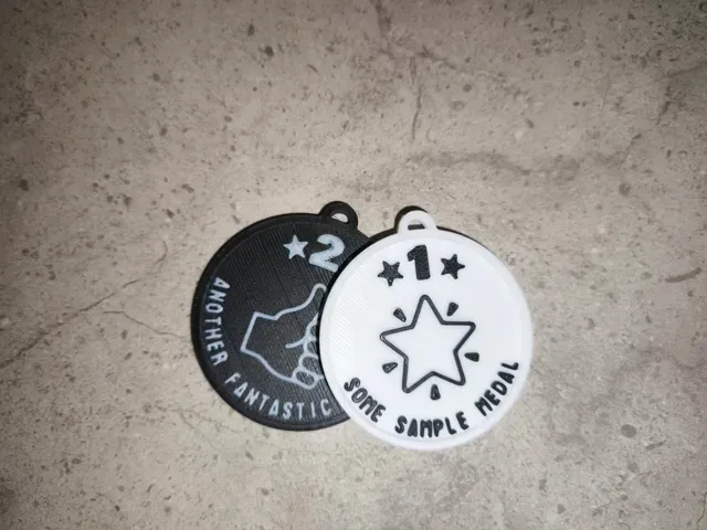 Medal - Multicolor, Fully customizable — Фото 3 из 6