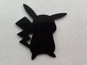 Pikachu Silhouette - Pokemon #025