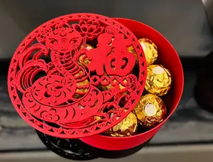Year of snake snack tray with lid