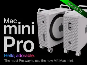 "Mac mini Pro" enclosure for M4 Mac mini