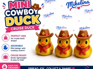 Mini Cowboy Duck