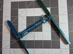 Rubber Band Powered Helicopter