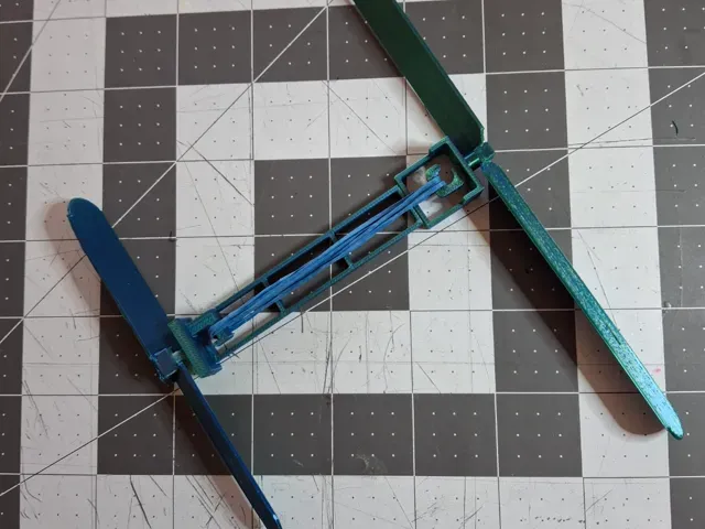 Rubber Band Powered Helicopter