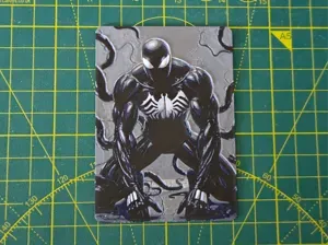 MTG Commander Deck Box inlay Symbiote Spiderman