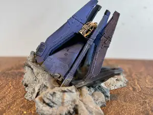 40k Drop Pod wreckage terrain