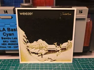 Weezer "Pinkerton" Album - Hueforge Art