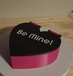 Valentine Heart Box With Magnets
