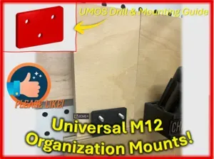 Drill & Mounting Guide for M12 Tool Mounts [UMOS]