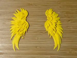 Angle wings ornament decoration