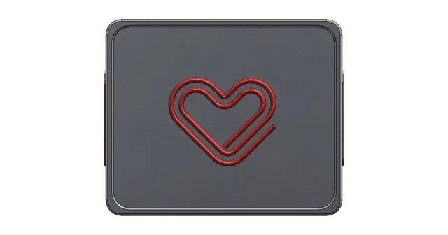 Organizador de Clipes com Coração – Personalizável — Image 3 of 6