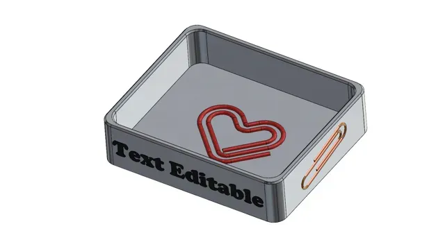 Organizador de Clipes com Coração – Personalizável — Image 4 of 6