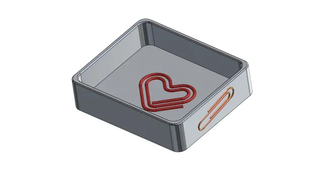 Organizador de Clipes com Coração – Personalizável — Image 5 of 6