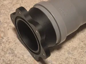 DN75 KG-Rohr HT-Rohr Adapter Magnetkupplung male