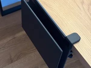 Vertical Laptop Holder — Desk Side Mounted