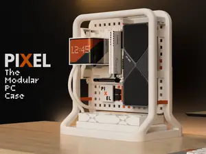 PIXEL • The Modular Open Frame PC Case
