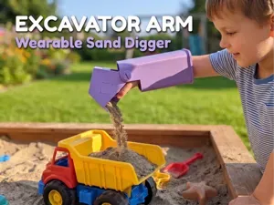 Excavator Arm - Wearable Sand Digger for Kids