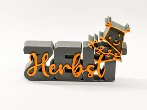 Dekorativer Aufsteller - Herbst Zeit