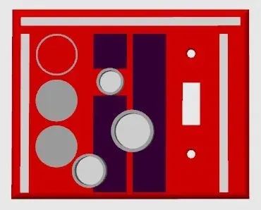 Star Wars Inspired Light Switch Cover — Image 2 of 2