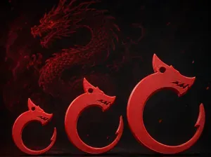 Dragon Accessories – Earrings, Ring & Necklace