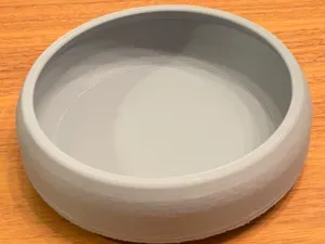 Profiled 1-Cup Cat Bowl Holds Humid Food