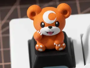 Teddiursa Pokemon Keyboard Keycap MX