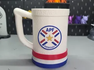 Beer Mug / Jug / Cup Holder - Paraguay