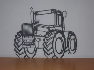 MB Trac 1400 silhouette