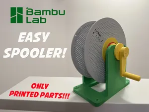 Bambu Easy Filament Spooler - ALL PRINTED PARTS