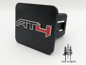GMC AT4 Clip In Hitch Cover