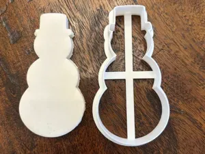 Snow Man Cookie Cutter